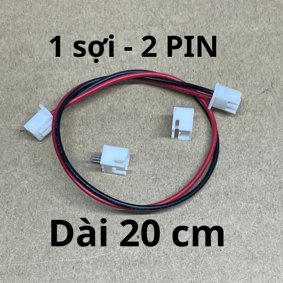 Dây bus dài 20cm 2pin-6pin cáp kết nối điện XH2.54mm giá 1 sợi