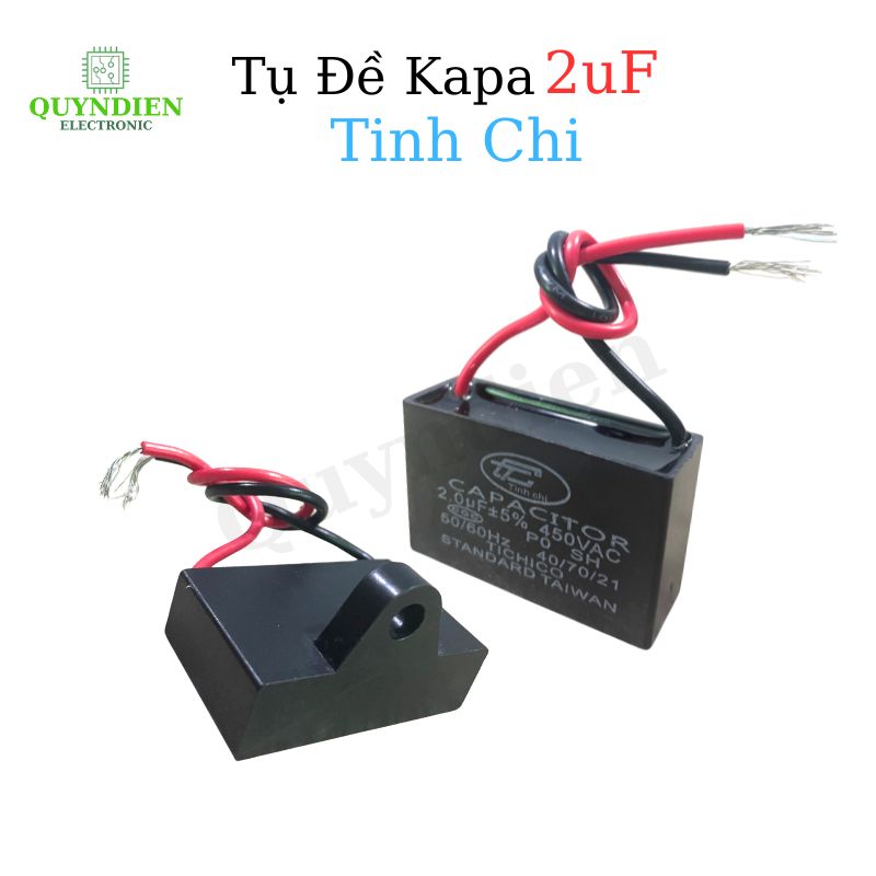 Tụ Đề Kapa 2uF ±5% 450VAC Tinh Chi