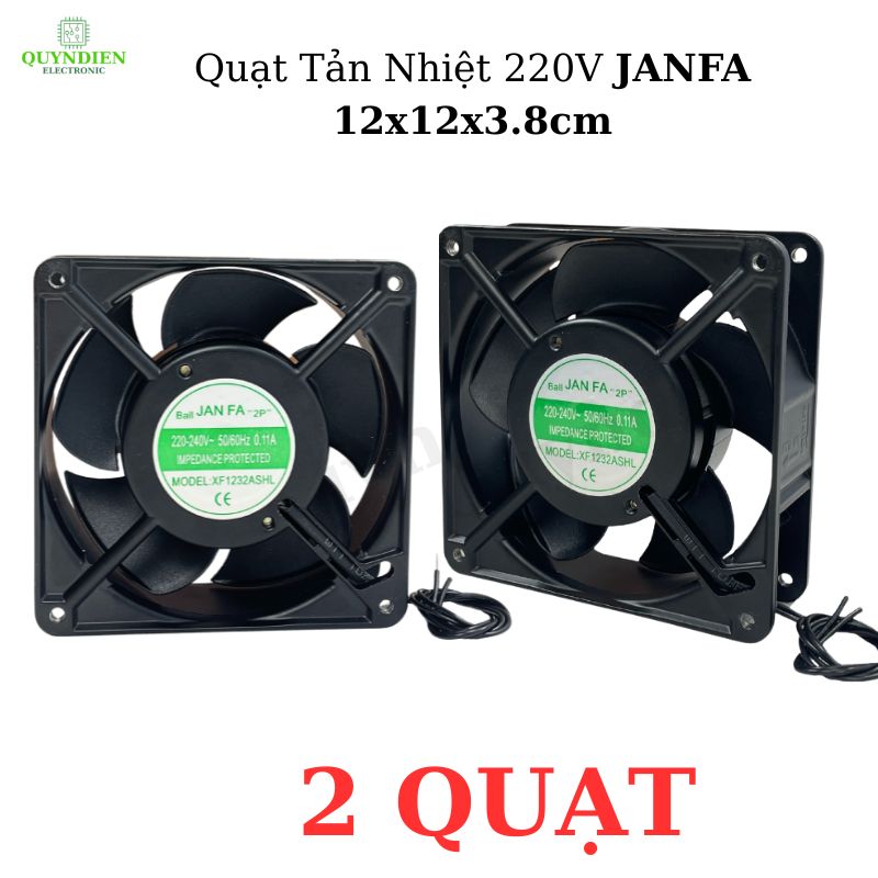Quạt Tản Nhiệt JANFA 12X12X3.8cm 220V