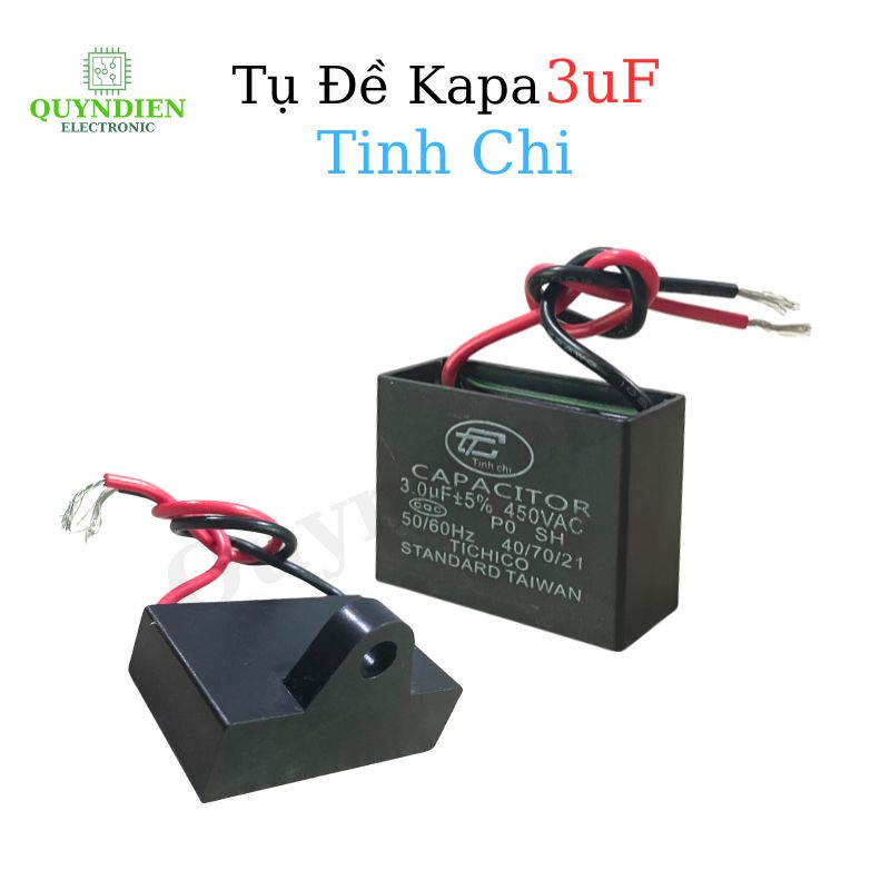 Tụ Đề Kapa 3uF ±5% 450VAC Tinh Chi