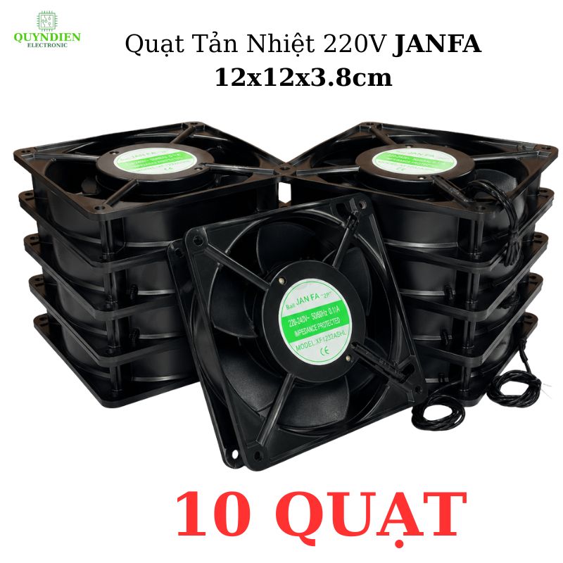 Quạt Tản Nhiệt JANFA 12X12X3.8cm 220V
