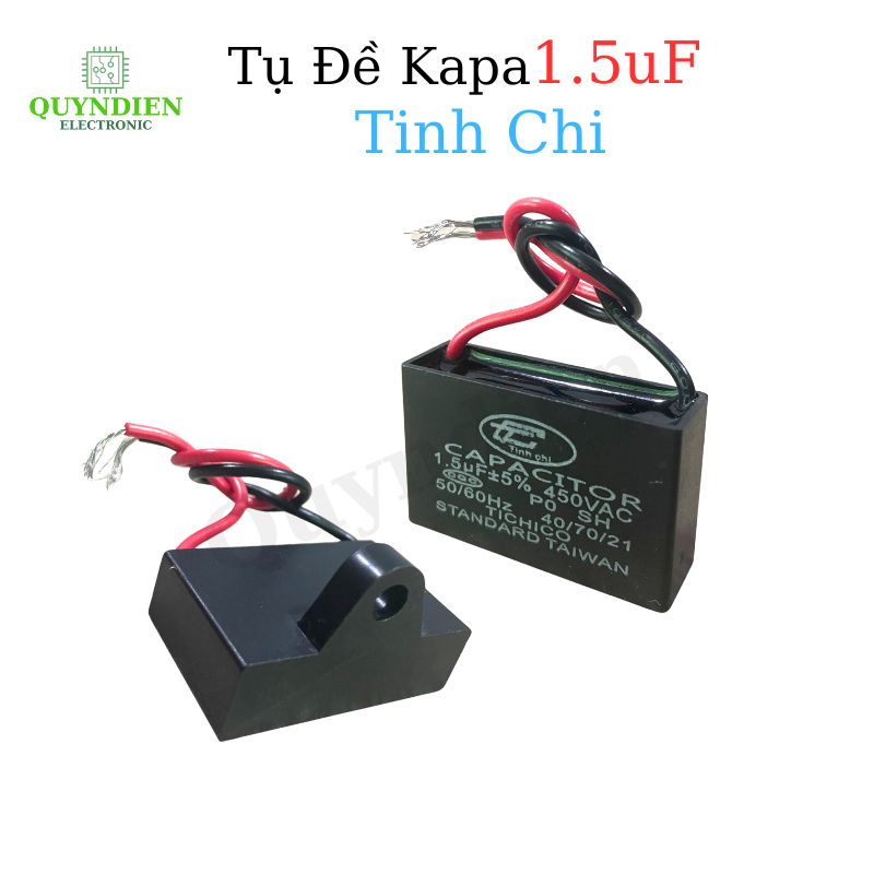 Tụ Đề Kapa 1.5uF ±5% 450VAC Tinh Chi