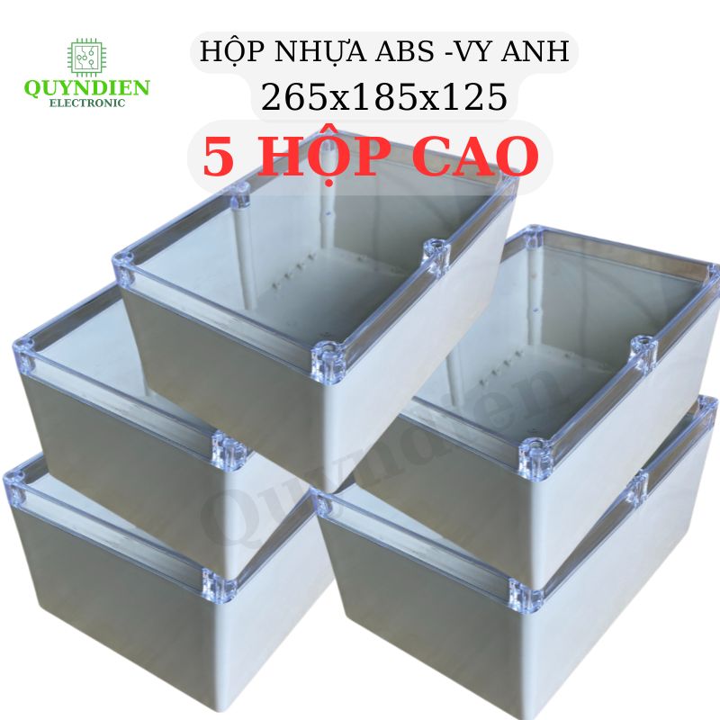 Hộp Nhựa Vy Anh 265x185x125mm