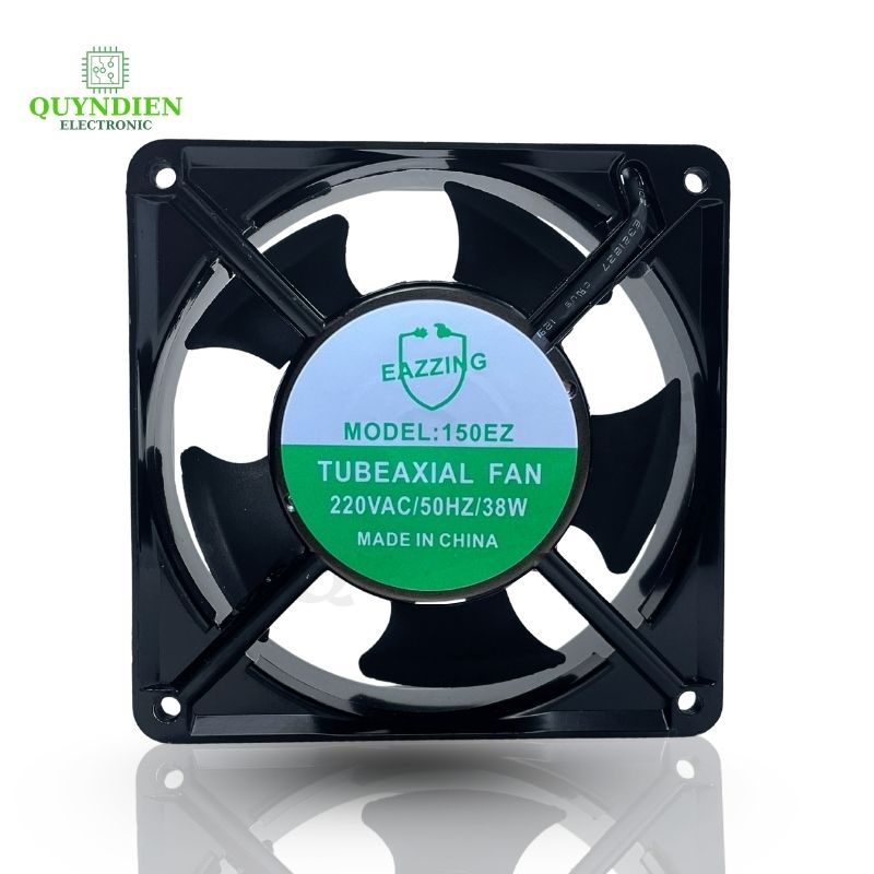 Quạt Tản Nhiệt Thông Gió 15x15x5cm 220V/38W EAZZING -VUÔNG