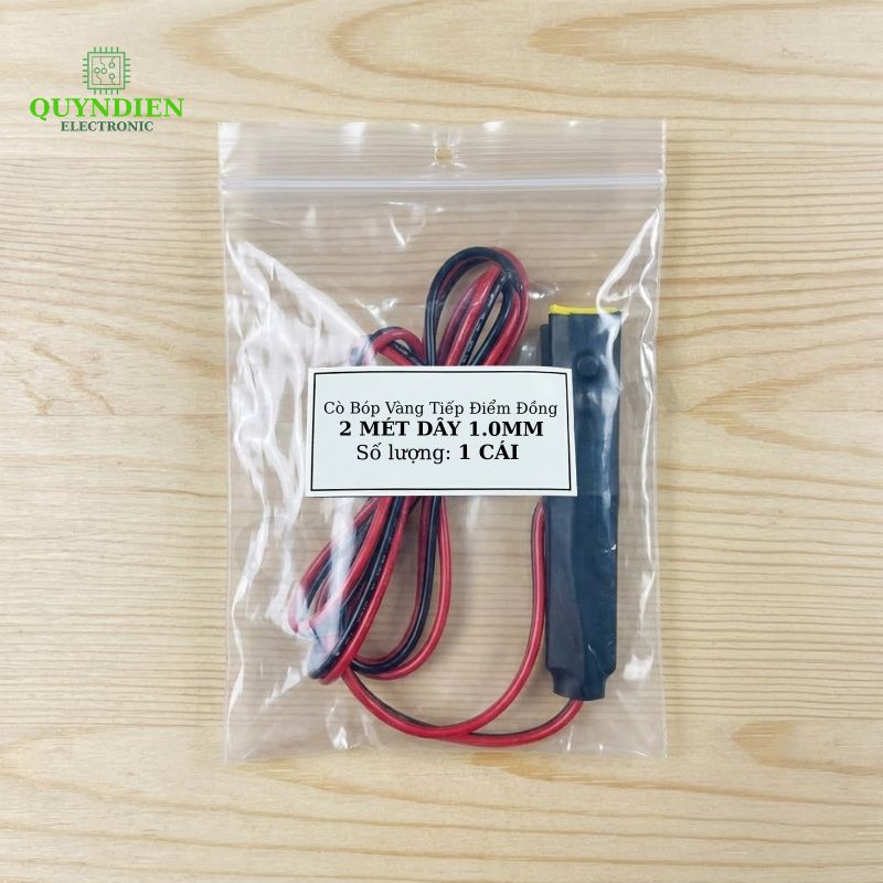 Công Tắc Cò Bóp Tiếp Điểm Đồng Nối Sẵn Dây 1.0mm Dài 2M
