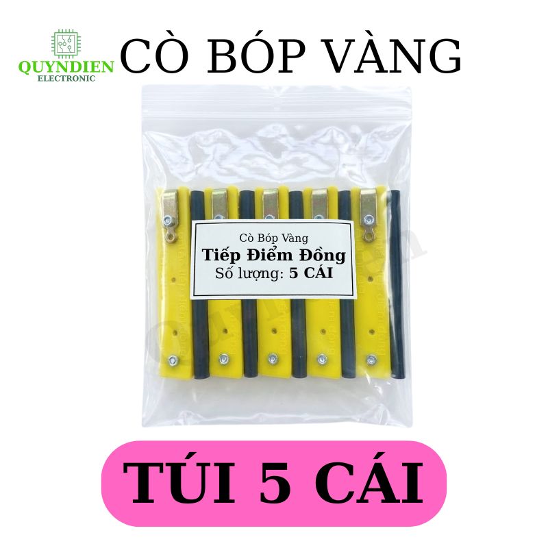 Công Tắc Cò Bóp Vàng Tiếp Điểm Đồng Dày