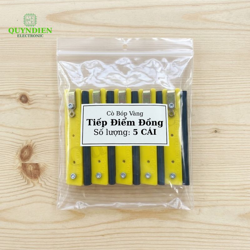 Công Tắc Cò Bóp Vàng Tiếp Điểm Đồng Dày
