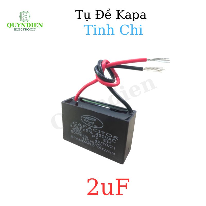 Tụ Đề Kapa 2uF ±5% 450VAC Tinh Chi