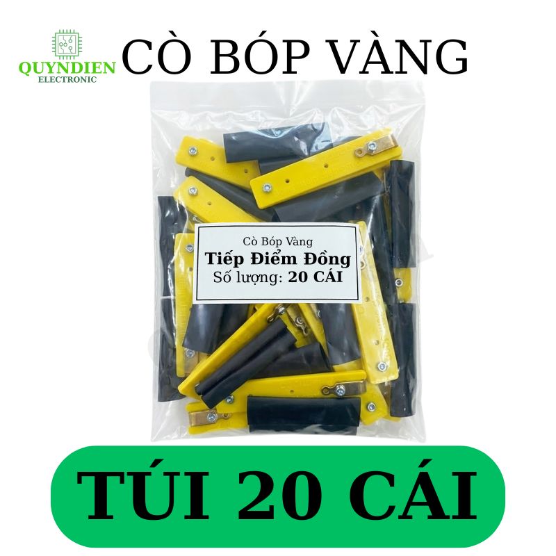 Công Tắc Cò Bóp Vàng Tiếp Điểm Đồng Dày
