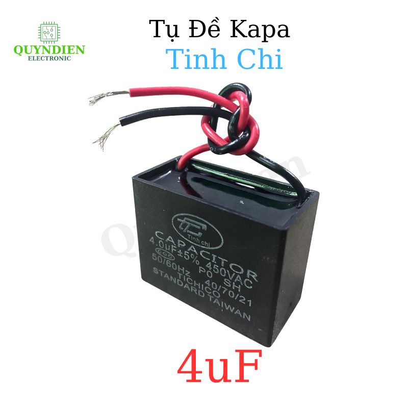 Tụ Đề Kapa 4uF ±5% 450VAC Tinh Chi