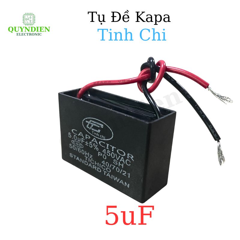 Tụ Đề Kapa 5uF ±5% 450VAC Tinh Chi