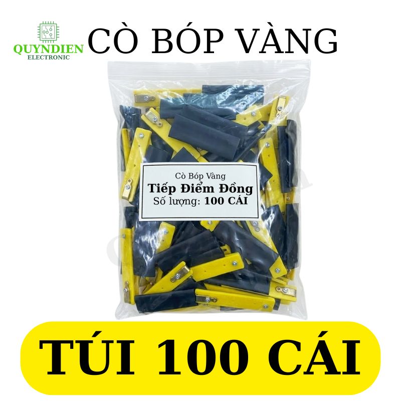 Công Tắc Cò Bóp Vàng Tiếp Điểm Đồng Dày