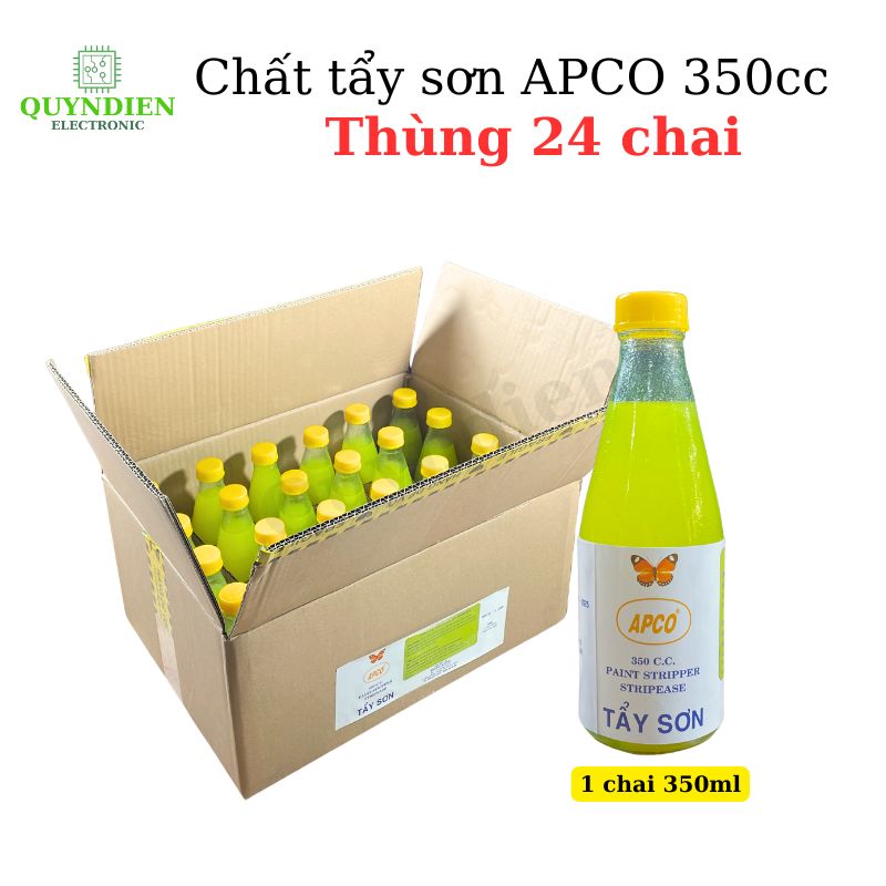 Tẩy Sơn APCO 350ml – Nước Tẩy Sơn Tem Trắng