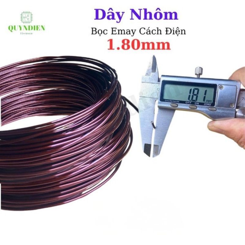 Dây Nhôm Bọc Emay Tiến Thịnh Size 1.80mm - Cuộn 1Kg