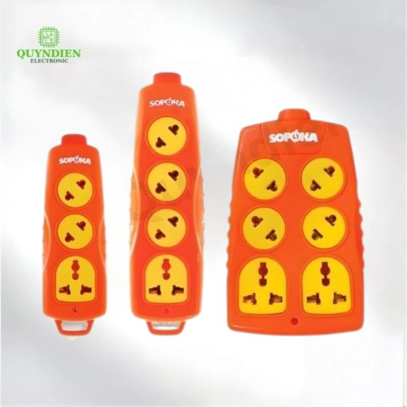 Ổ Cắm Điện Lỗ Chéo Chịu Tải 6000W (Không Kèm Dây)