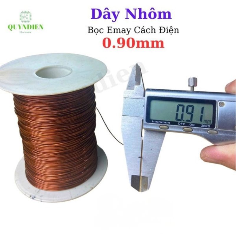 Dây Nhôm Bọc Emay Tiến Thịnh Size 0.90mm - Cuộn 1Kg