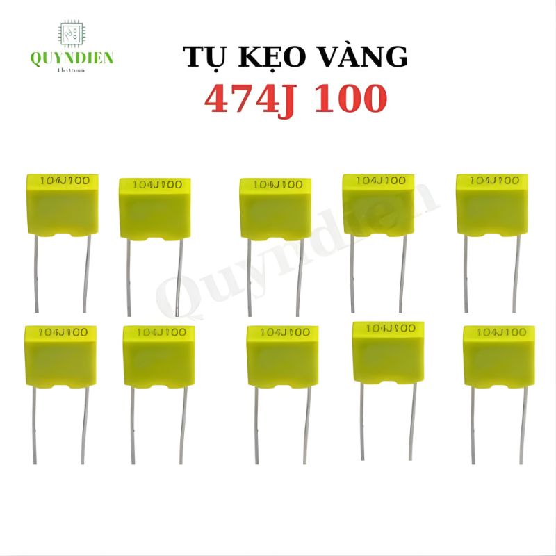 Tụ Kẹo Vàng 104J 100