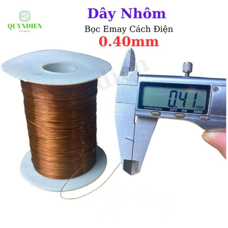 Dây Nhôm Bọc Emay Tiến Thịnh Size 0.40mm - Cuộn 1Kg