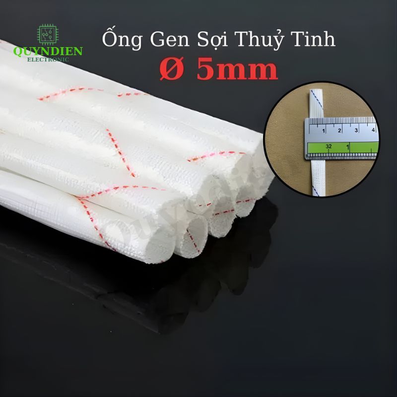 Ống Gen Sợi Thủy Tinh Size 5mm - 100 Mét