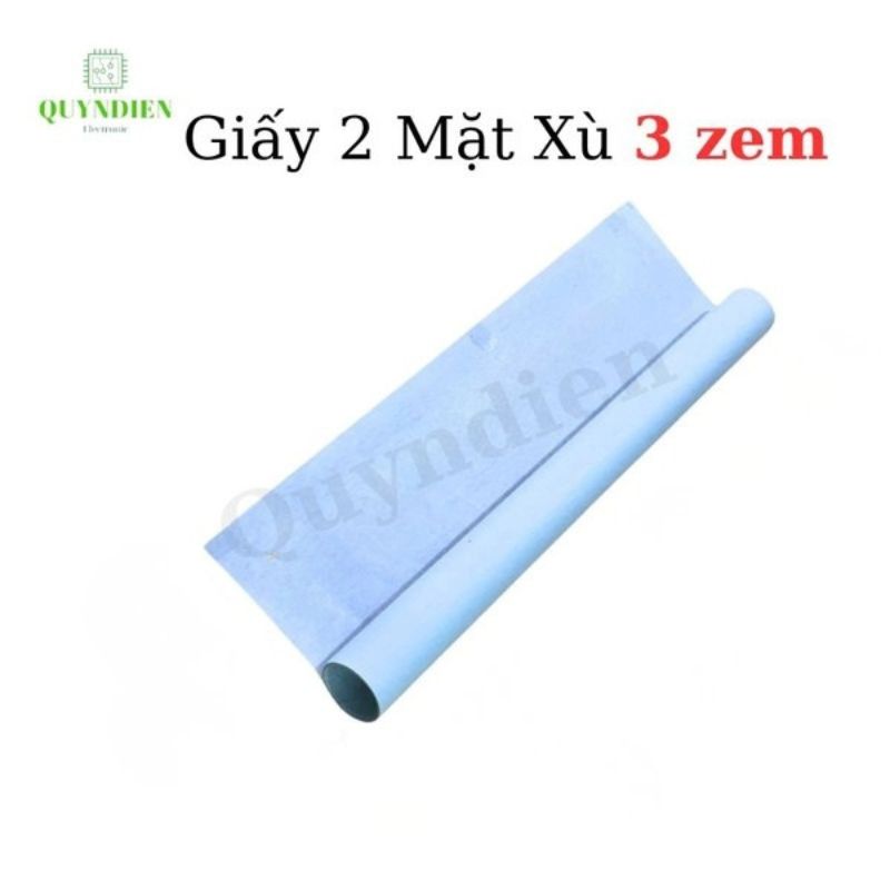 Giấy Cách Điện 2 Mặt Xù Dày 0.3mm