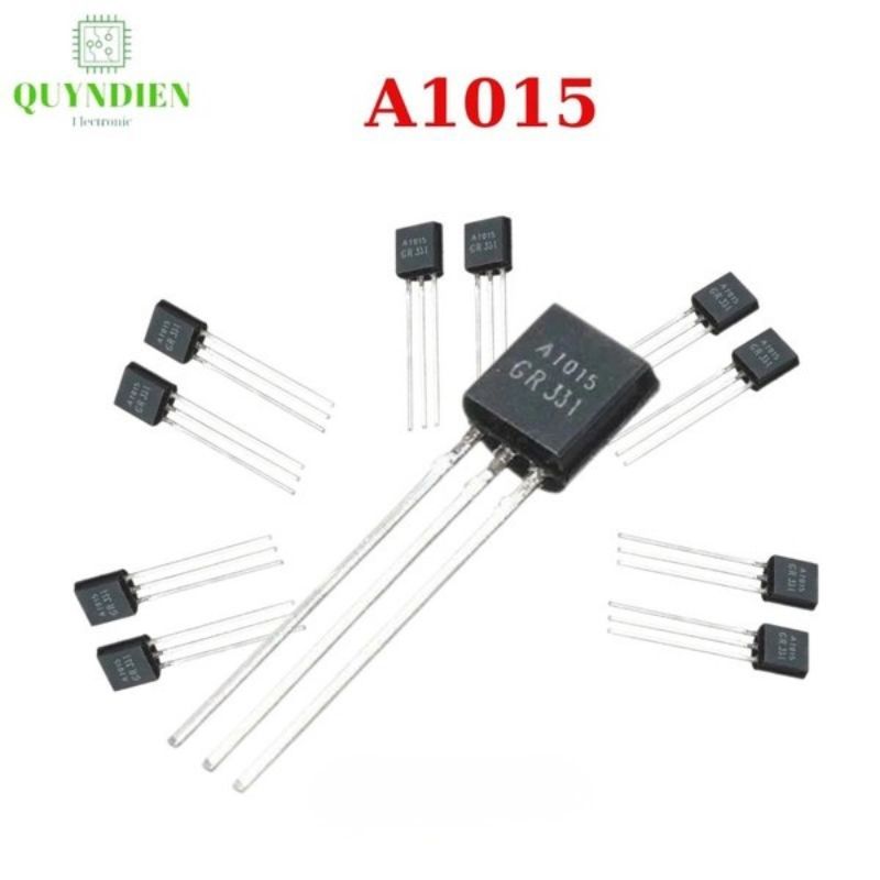 Transistor A1015 PNP TO-92 0.15A 50V - Túi 10 Con