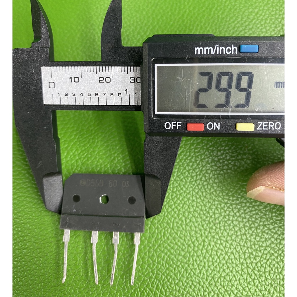 Diode Cầu Dẹp 606 - 10A 1000V ̣hàng tháo máy