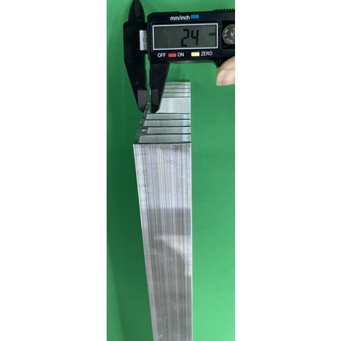 Nhôm tản nhiệt 10 Lá dài 25cm 250x120x30mm loại Dầy 1 tấm