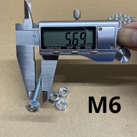 Tán đai ốc M3 M4 M5 M6 giá 100 con - Linhkien HCM