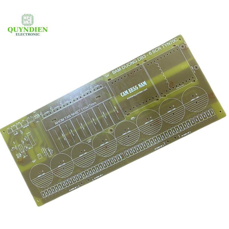 PCB Mạch Băm Rời DB3 6 SCR Băm Dương