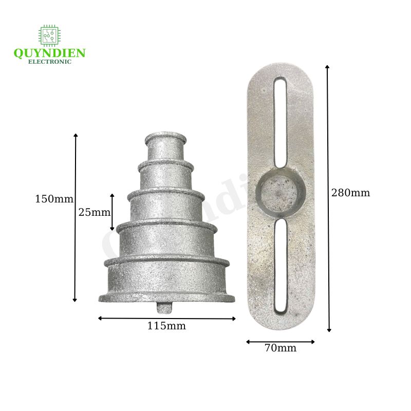 Bộ Khuôn Nhôm Đồng Tâm Loại Nhỏ