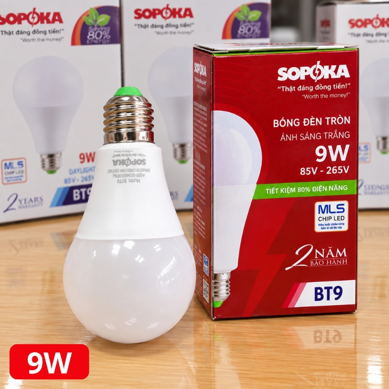 Bóng Đèn LED Tròn SOPOKA