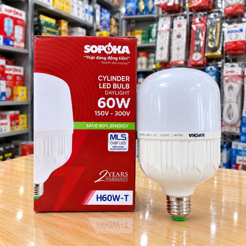 Bóng Đèn LED Trụ Công Suất Cao
