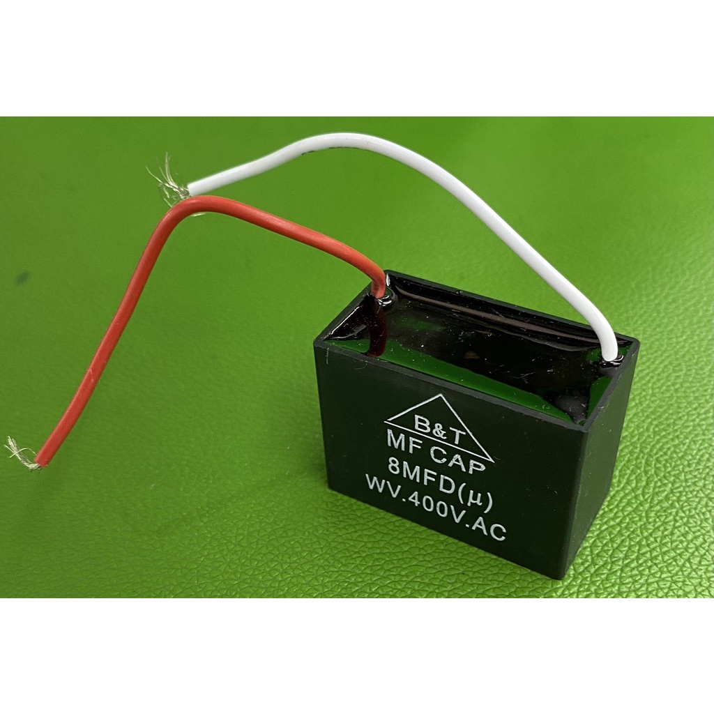 Tụ Quạt - kapa  B&T 8mf 400v.AC