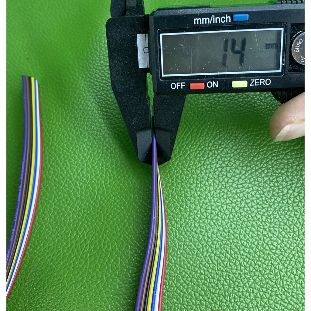 Dây Bẹ Nhiều Màu 7 sợi ( 1 mét ) 22AWG 300V