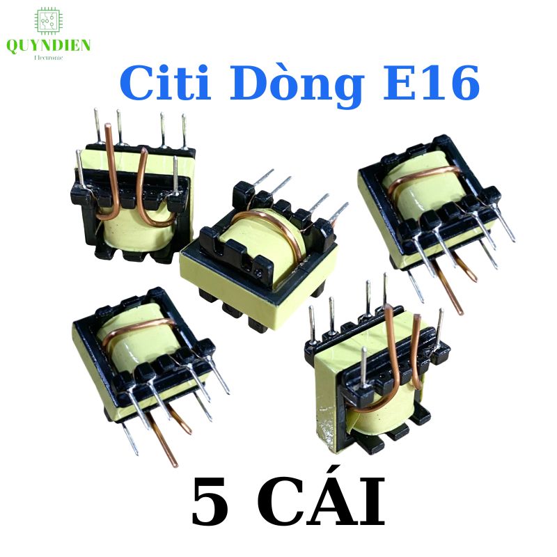 Biến Áp Cách Ly EE16 Cuộn Ci Ti Dòng (Dây Đồng 0.25mm)