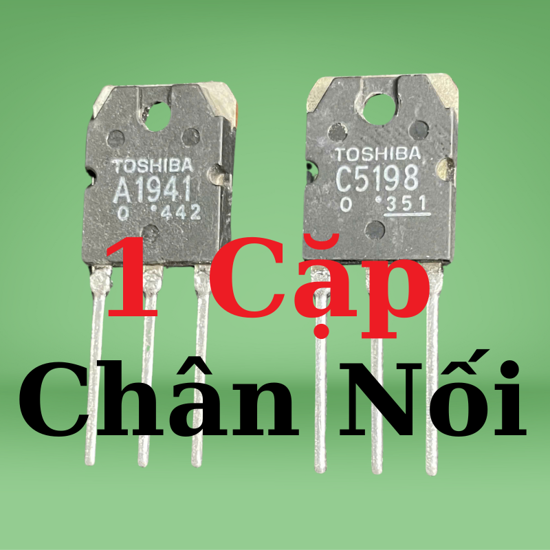sò công suất A1941 C5198 140V 100W hàng tháo máy lưng đồng