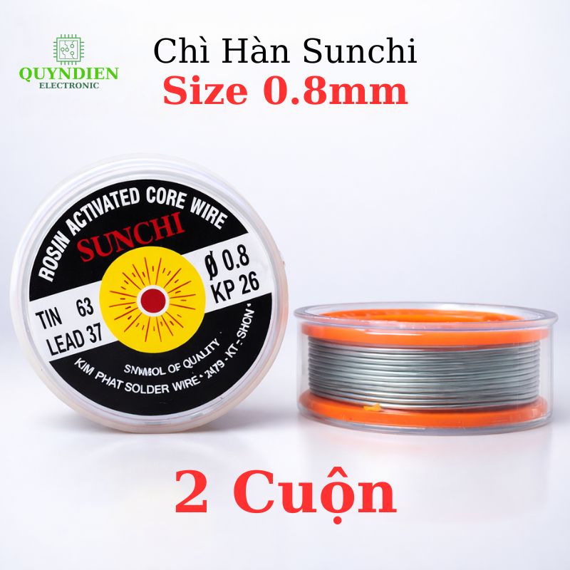 Chì Hàn Sunchi Kim Phát Size 0.8mm