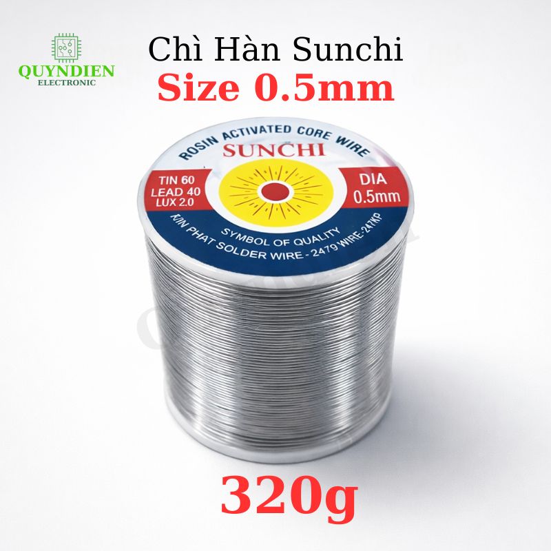 Chì Hàn Sunchi Cuộn 320g Size 0.5mm