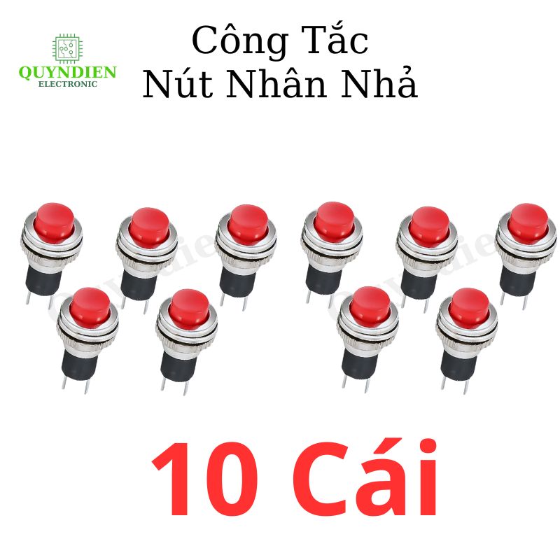 Công Tắc Nút Nhấn Nhả