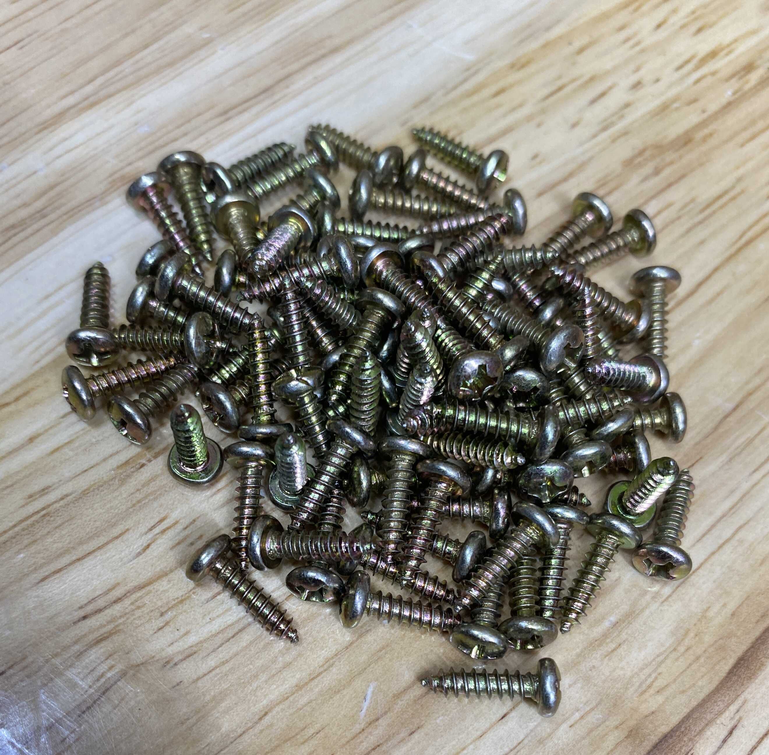 Ốc Vít Nhọn M3 Đinh Ốc Ren Xoắn 3ly Dài 8mm, 14mm - Ốc Màu Vàng