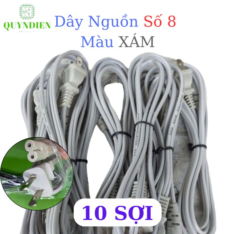 Dây Nguồn Số 8 dài 1.6m