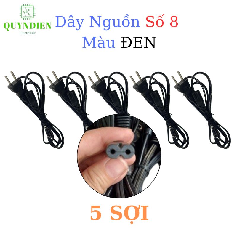 Dây Nguồn Số 8 dài 1.6m