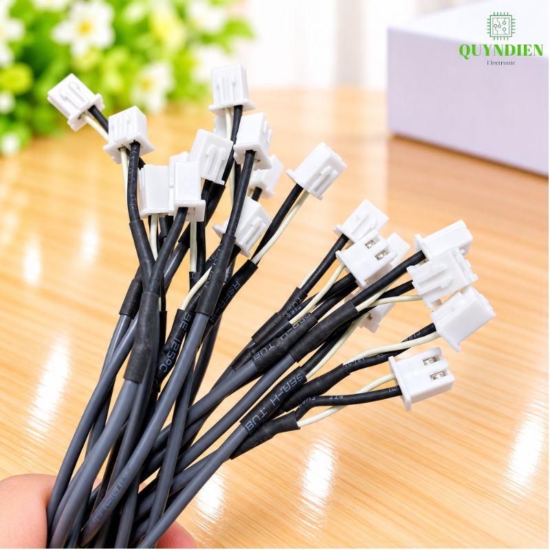 Dây bus chống nhiễu cho amply, cable nối XH2.54 - 2 Pin