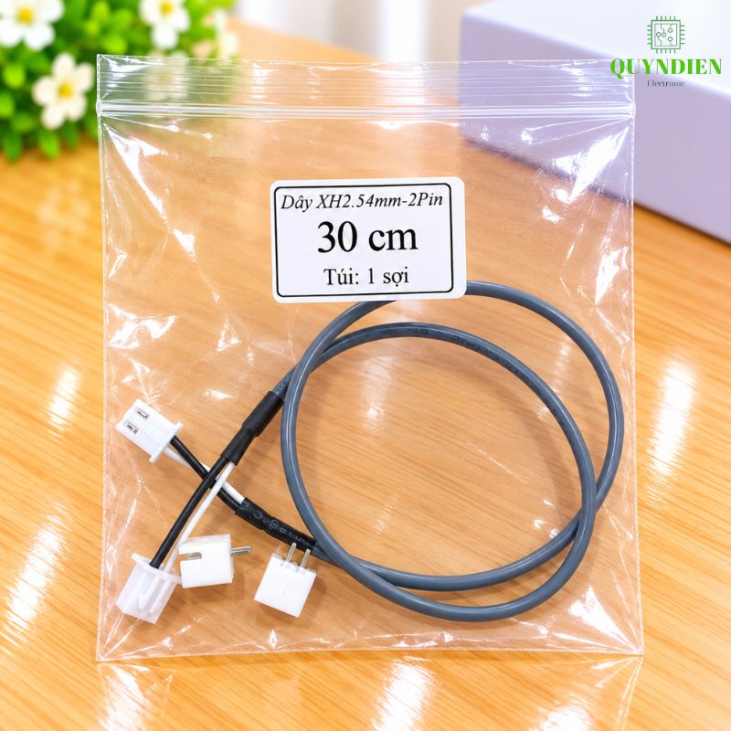 Dây bus chống nhiễu cho amply, cable nối XH2.54 - 2 Pin