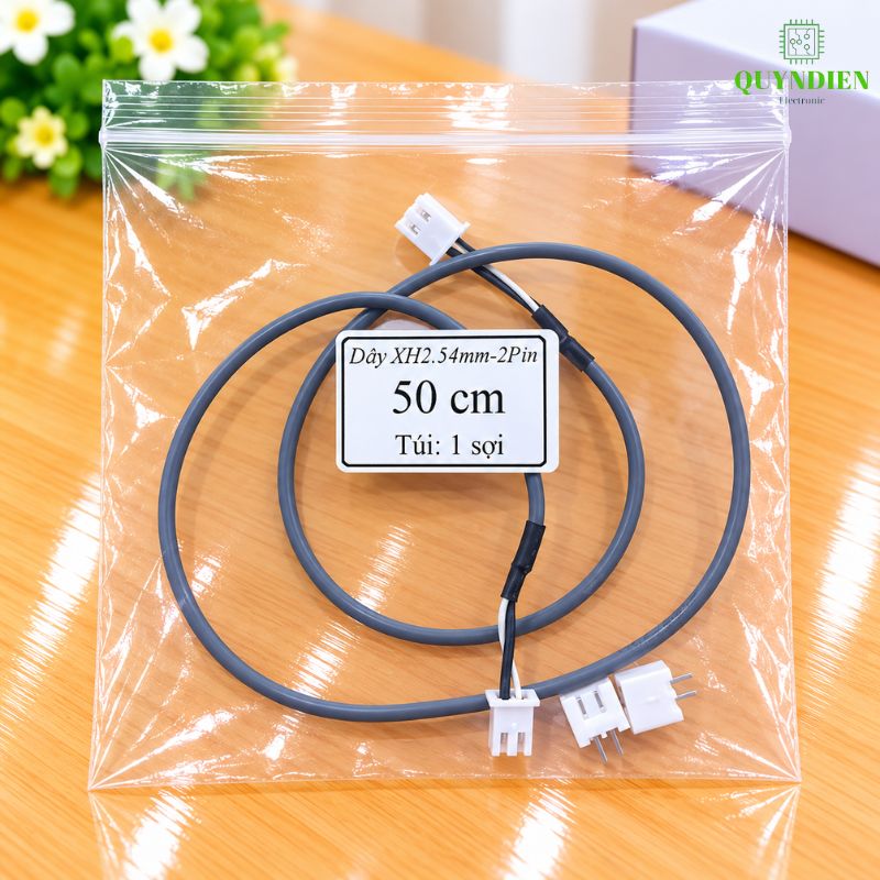 Dây bus chống nhiễu cho amply, cable nối XH2.54 - 2 Pin