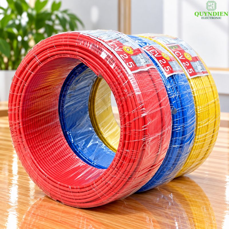 Dây điện CADIVI đơn Lõi 7 Sợi CV2.5