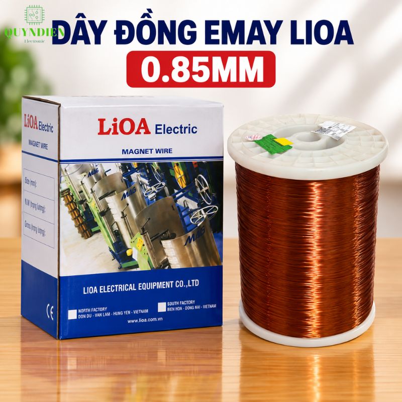 Dây Đồng Bọc Emay Cách Điện Size 0.85mm
