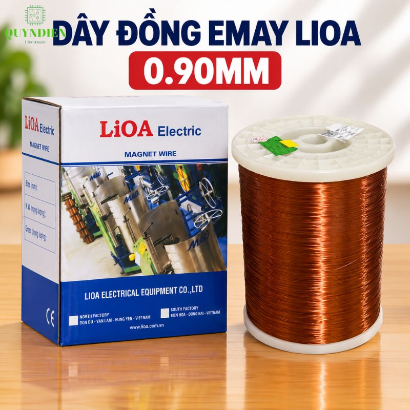 Dây Đồng Bọc Emay Cách Điện Size 0.90mm