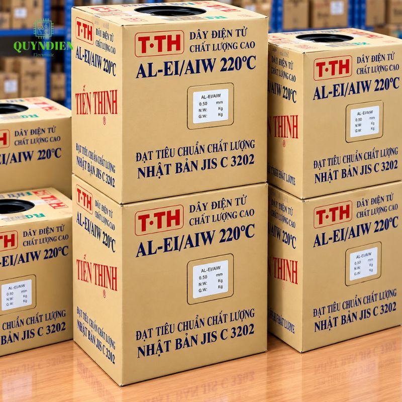 Dây Nhôm Bọc Emay Tiến Thịnh Size 1.80mm
