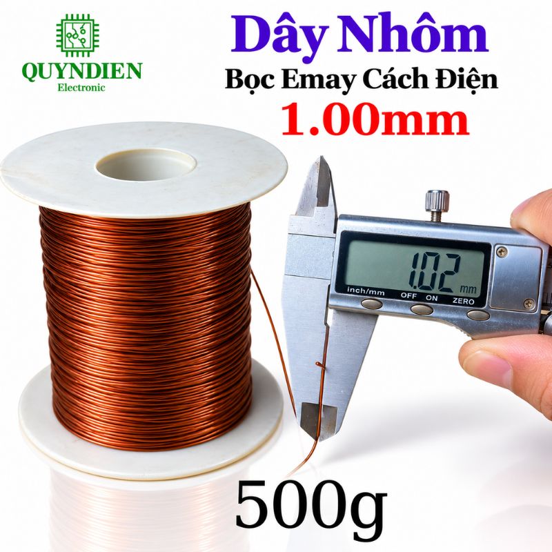 Dây Nhôm Bọc Emay Tiến Thịnh Size 1.00mm